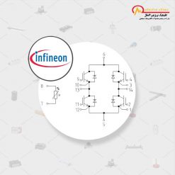 آی جی بی تی چهارتایی فست 50 آمپر 1200 ولت INFINEON F4-50R12MS4