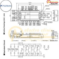 آی جی بی تی هفت تایی 25 آمپر 1200 ولت 7MBR25VP120-50 فوجی الکتریک (Fuji Electric) 4 آی جی بی تی 7MBR25VP120-50 7MBR35VP120-50 7MBR50VP060-50 7MBR50VP120-50 7MBR75VP060-50 7MBR100VP060- ساخت شرکت فوجی الکتریک (Fuji Electric)