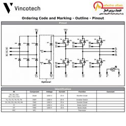 آی جی بی تی 25 آمپر 1200 ولت P589 وینکوتچ Vincotech