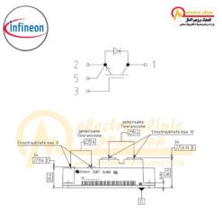 آی جی بی تی تک 600 آمپر 1200 ولت FZ600R12KE4 اینفنیون INFINEON 4 آی جی بی تی تک 400 آمپر 1200 ولت FZ400R12KE4 اینفنیون INFINEON