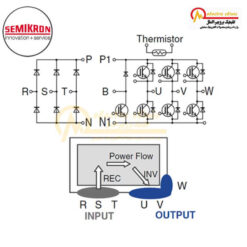آی جی بی تی هفت تایی 25 آمپر 1200 ولت 7MBR25VM120-50 فوجی الکتریک (Fuji Electric) 4 آی جی بی تی هفت تایی 25 آمپر 1200 ولت 7MBR25VM120-50 فوجی الکتریک (Fuji Electric)